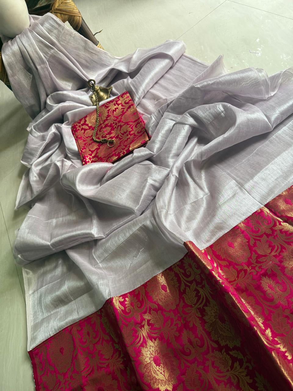 Raga Tissue banarasi saree