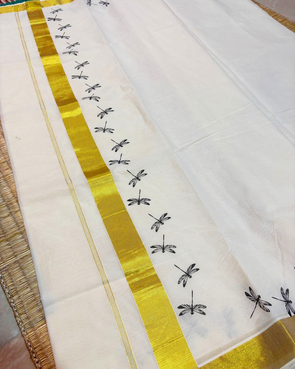 Thumbii kerala cotton saree