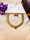 Mango coin necklace