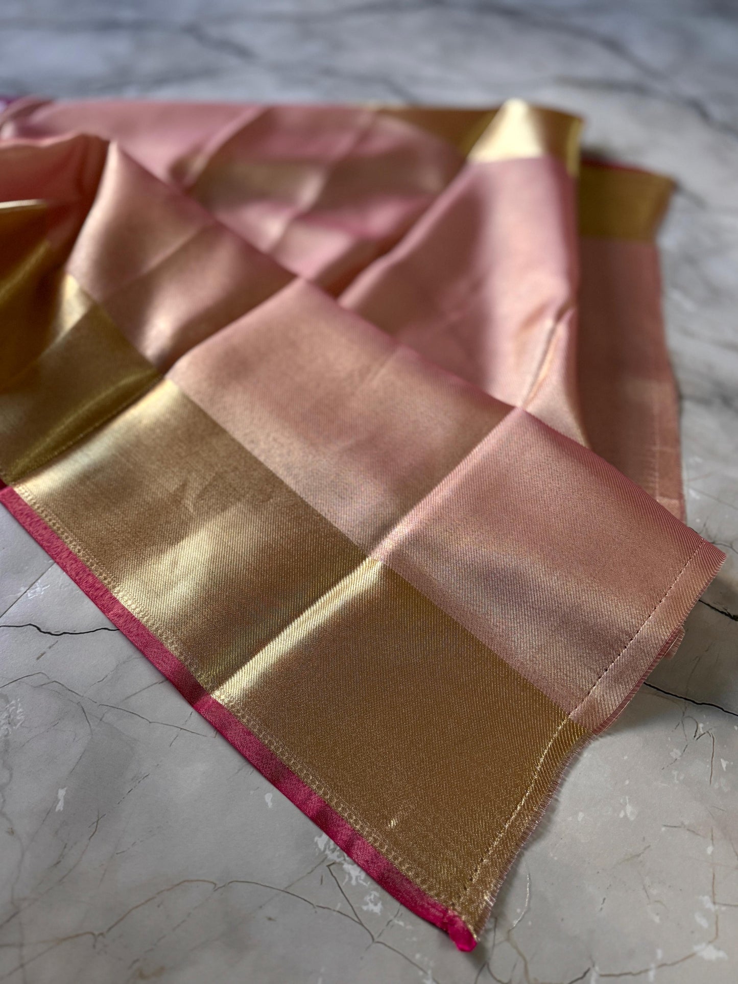 Semi Banarasi Tissue silk saree
