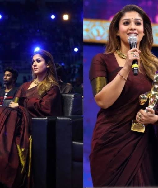 Nayanthara - handloom khadi cotton saree