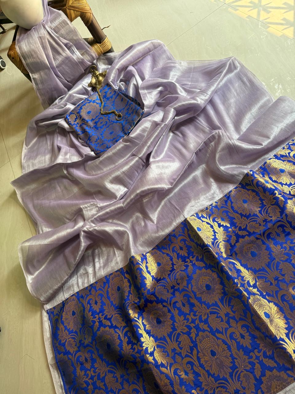Raga Tissue banarasi saree
