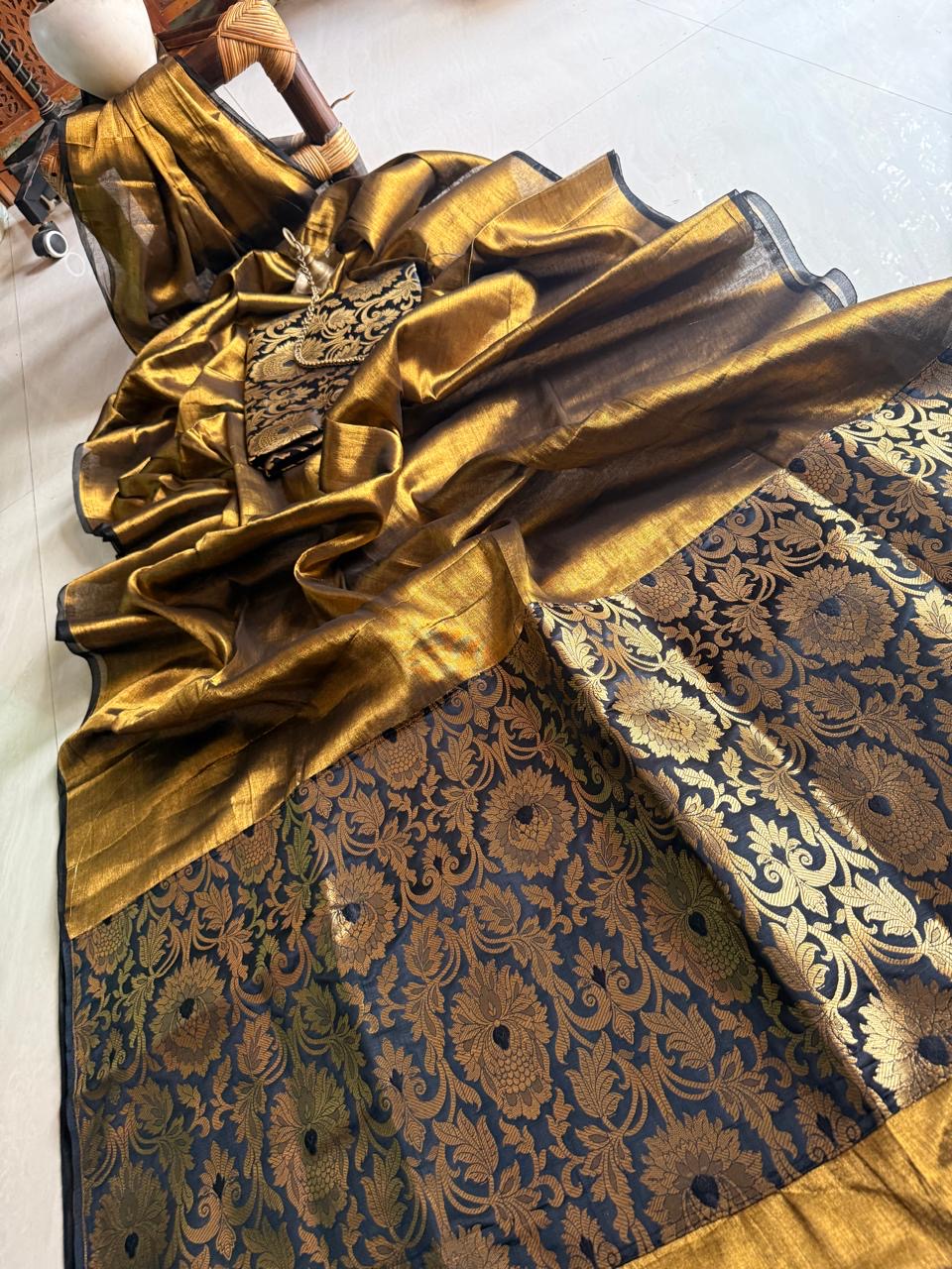 Raga Tissue banarasi saree