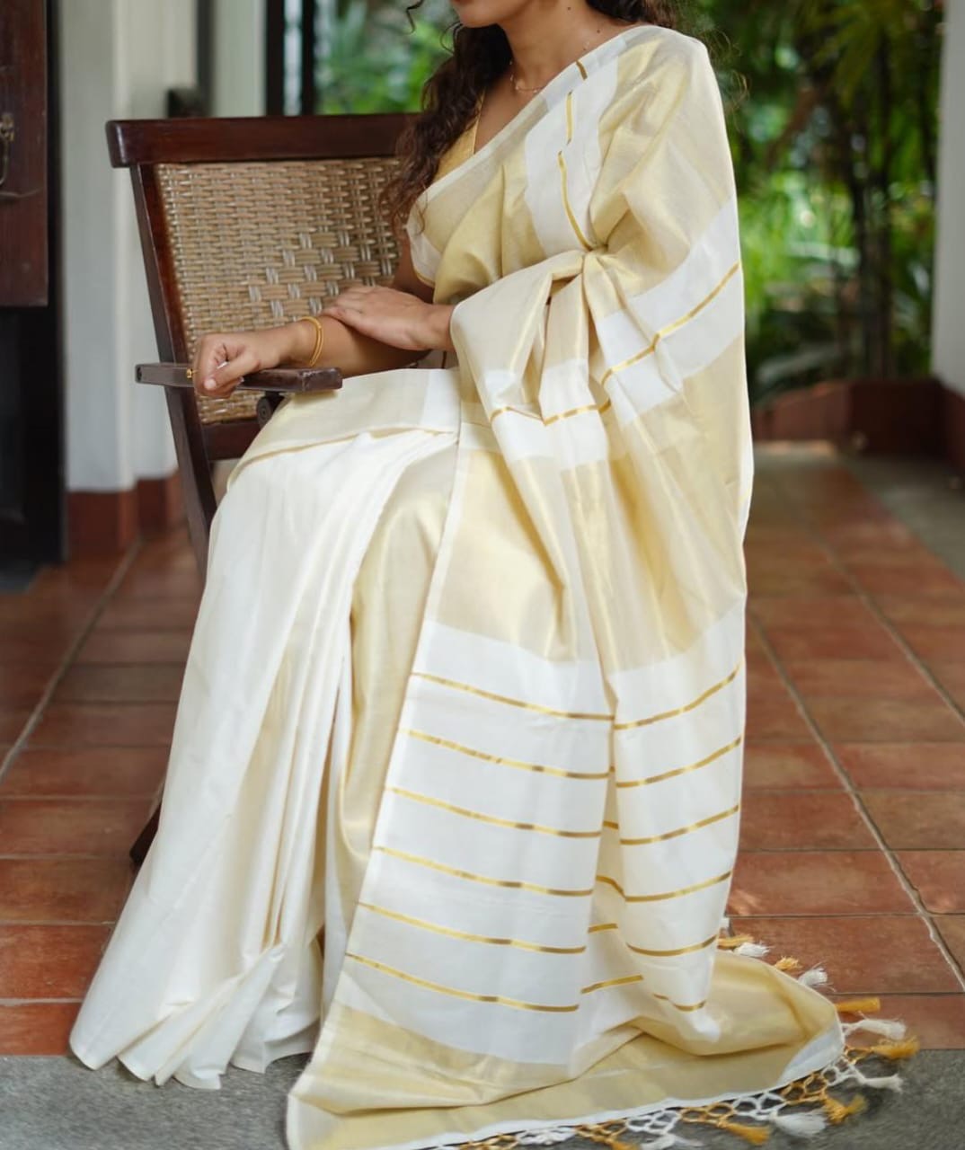 Premium kerala saree with unique design