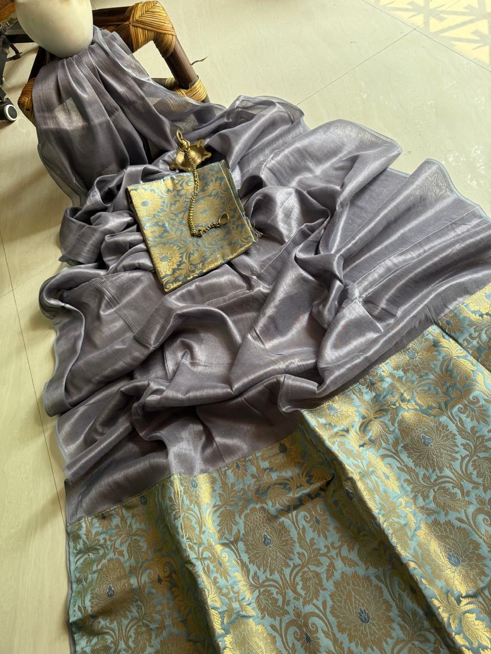 Raga Tissue banarasi saree