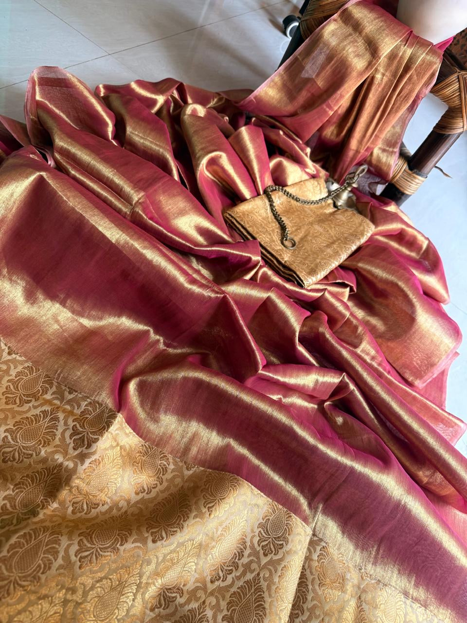 Raga Tissue banarasi saree