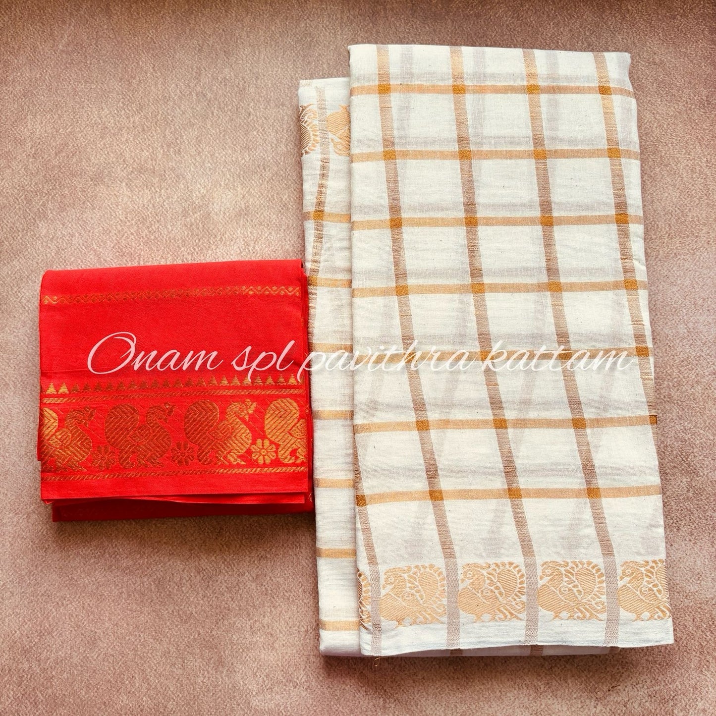 Sungudi cotton - Pavithra kattam Kerala collections