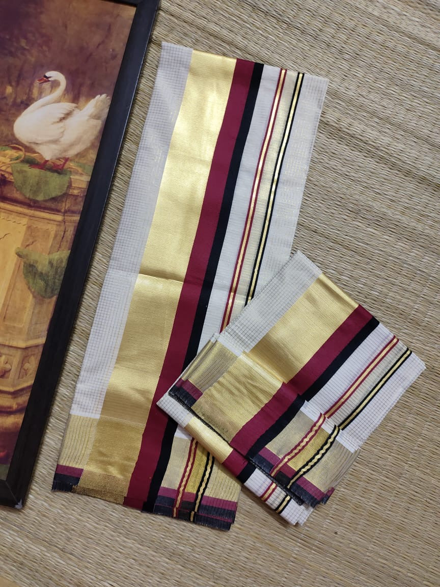 Premium cotton micro checks setmund