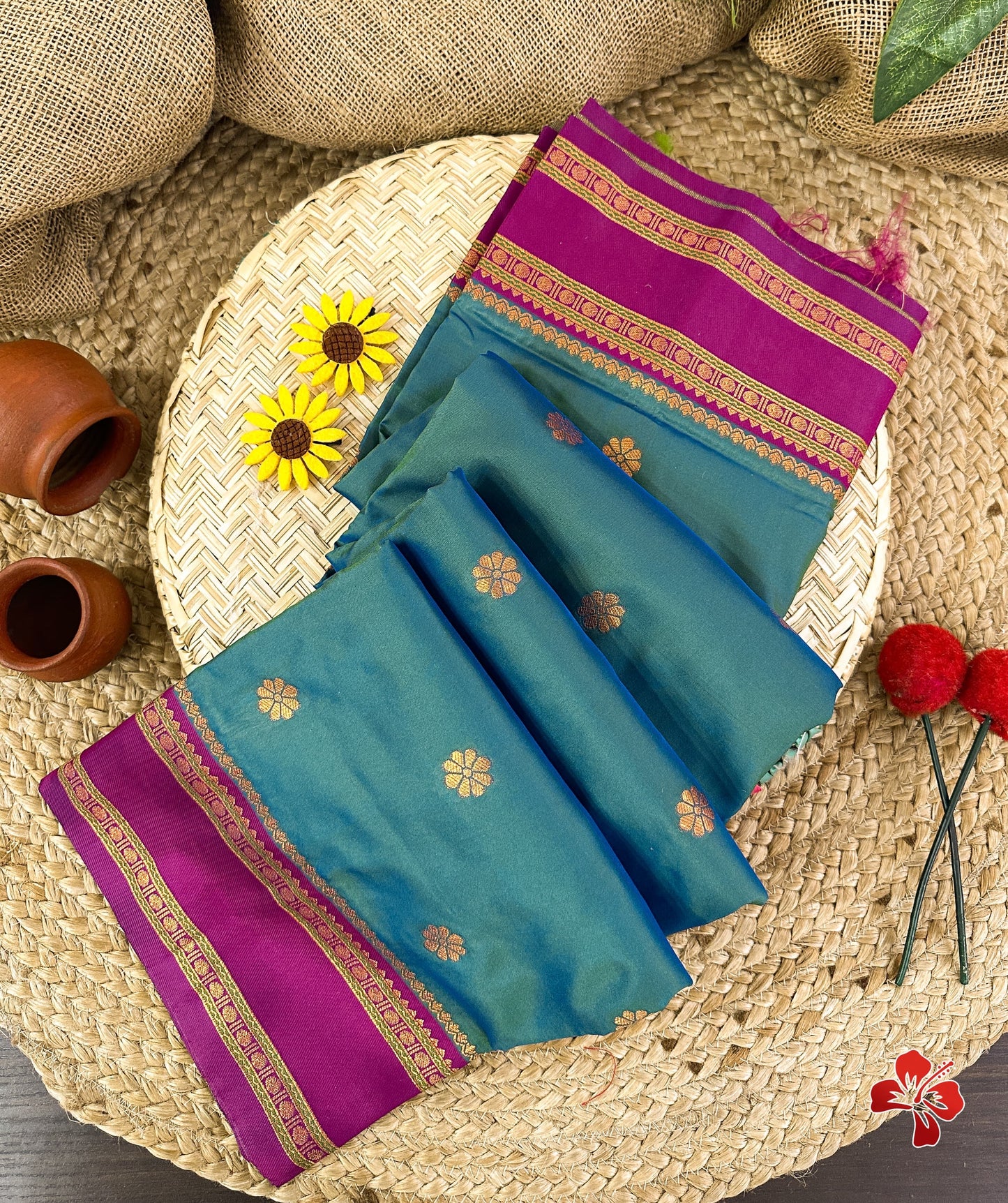 Premium kanchi semi silk saree
