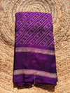 Fancy Mangalagiri saree with bandhini prints