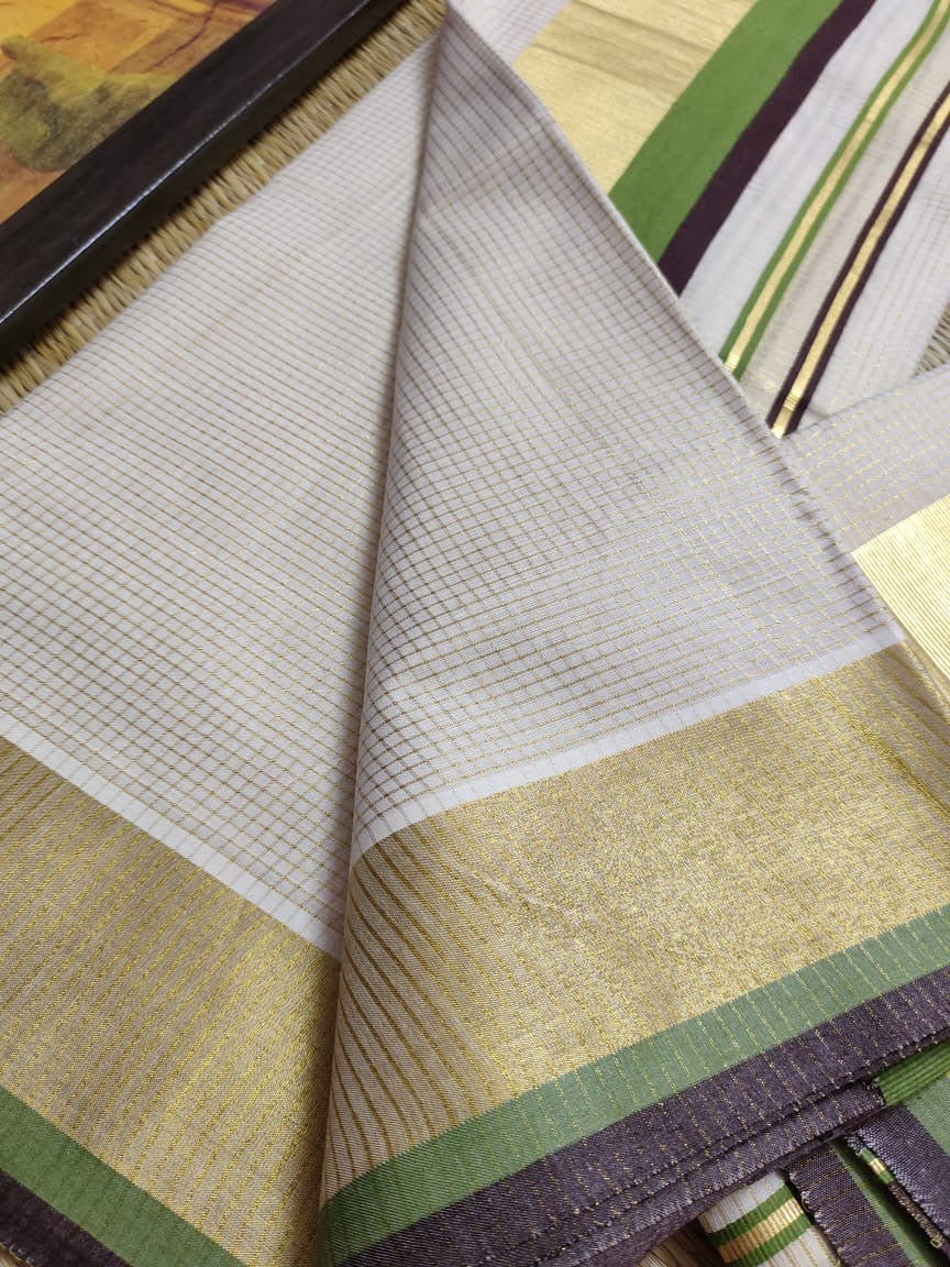 Premium cotton micro checks setmund