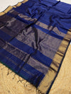 Pure Maheshwari handloom checks saree