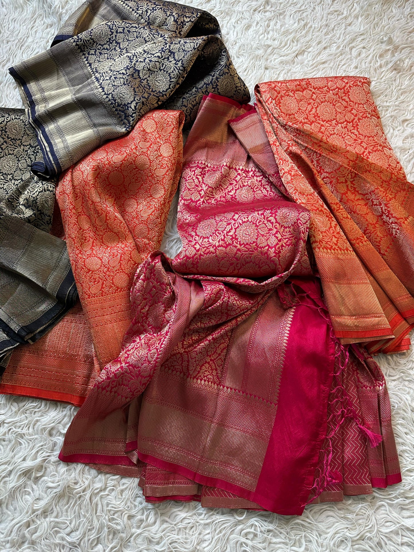 Banarasi semi katan silk
