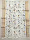 Pure and authentic mul cotton saree with cute floral prints
