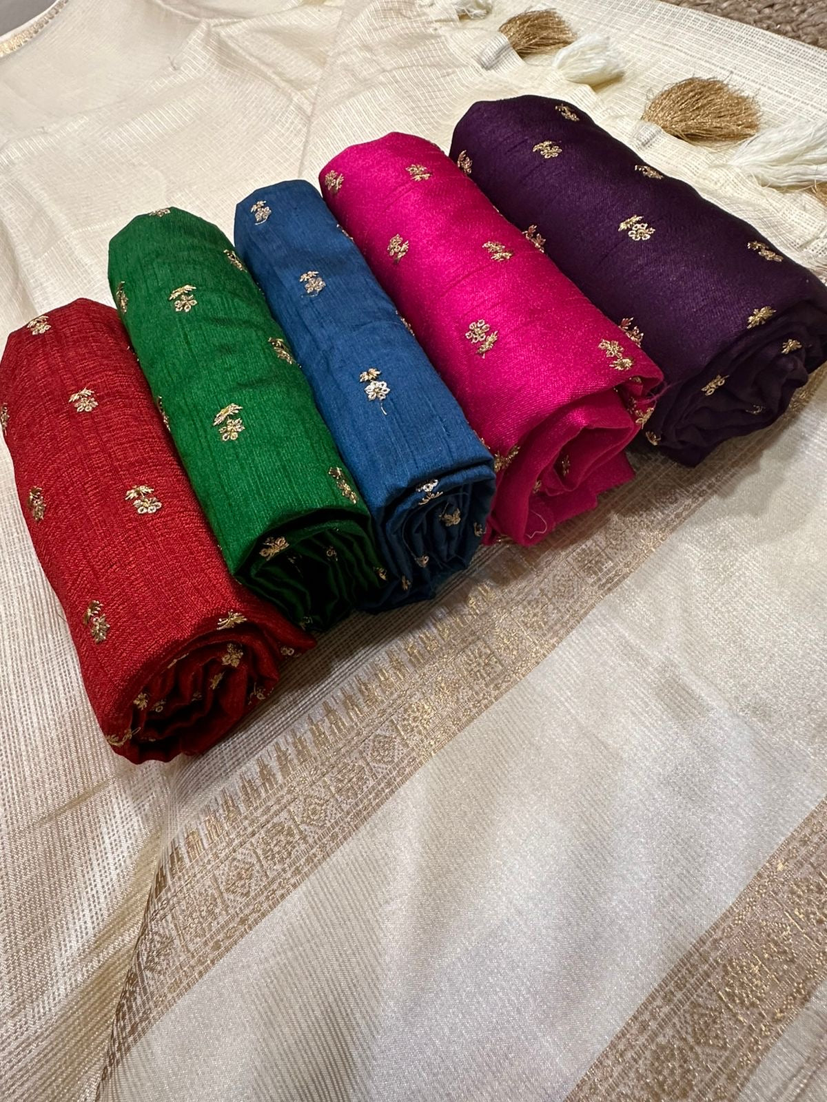 Kota self checks saree with bentex border