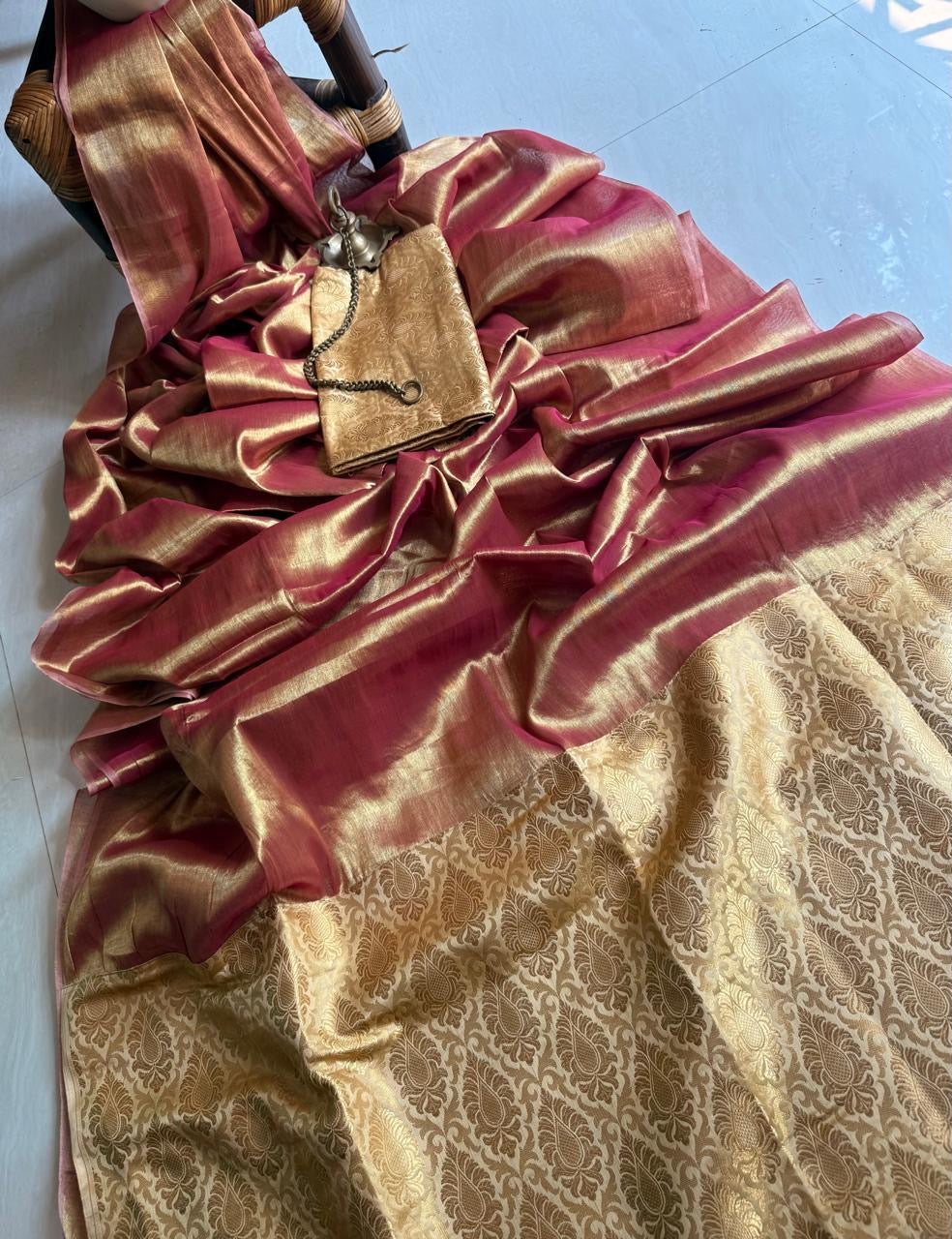 Raga Tissue banarasi saree