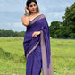 Pure Banarasi crepe chiffon