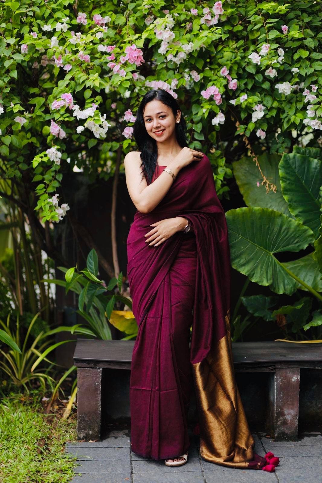 Nayanthara - handloom khadi cotton saree