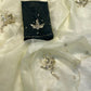 Soft organza with handwork