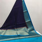 Semi Banarasi warm silk Contrast