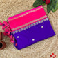 Gorgeous premium semi silk saree with mango woven contrast border
