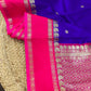 Gorgeous premium semi silk saree with mango woven contrast border