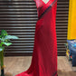 Semi gajji silk saree with running blouse