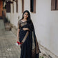 Soft Banarasi warm silk saree
