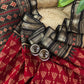 Soft ikkat printed mix cotton sarees