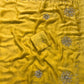 Soft two tone tissue silk with sequins and gotta patti work