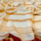 Premium kerala cotton saree with Red Zari border