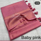 Soft kubera soft silk with copper zari