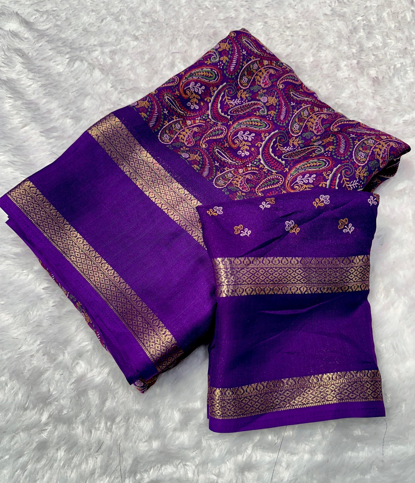 Premium georgette sarees with beautiful prints