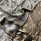 Pure georgette viscous saree with rich satin border and tiny flower buttas