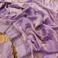 Premium space silk saree with cutdana work