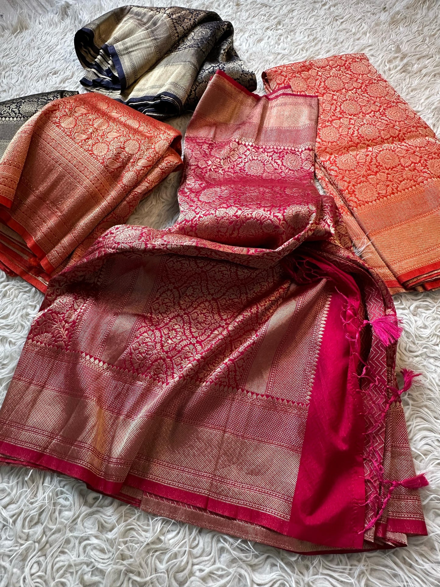 Banarasi semi katan silk