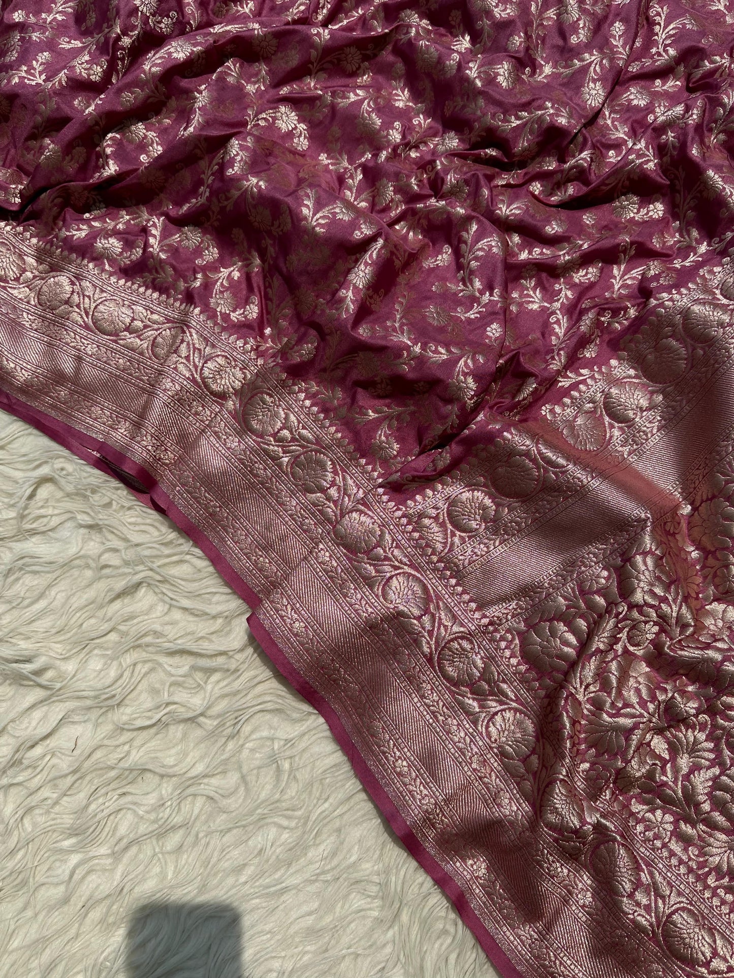 Banarasi katan Mashru silk saree