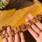 Kemp choker - ruby