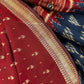 Soft ikkat printed mix cotton sarees