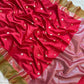 Beautiful semi Banarasi satin silk saree