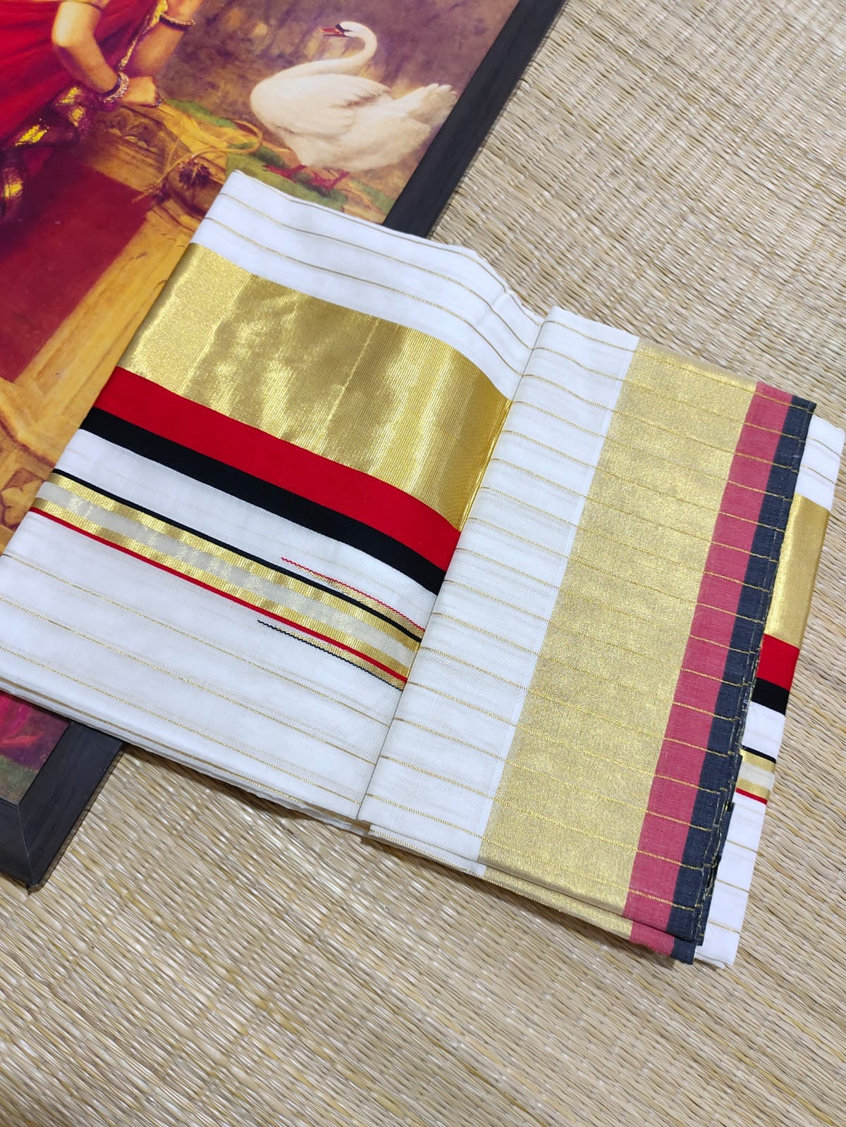 Pure Handloom Zari woven saree