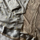 Pure georgette viscous saree with rich satin border and tiny flower buttas