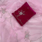 Soft organza with handwork