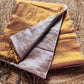 Mul tissue Raga saree - Gold and Silver