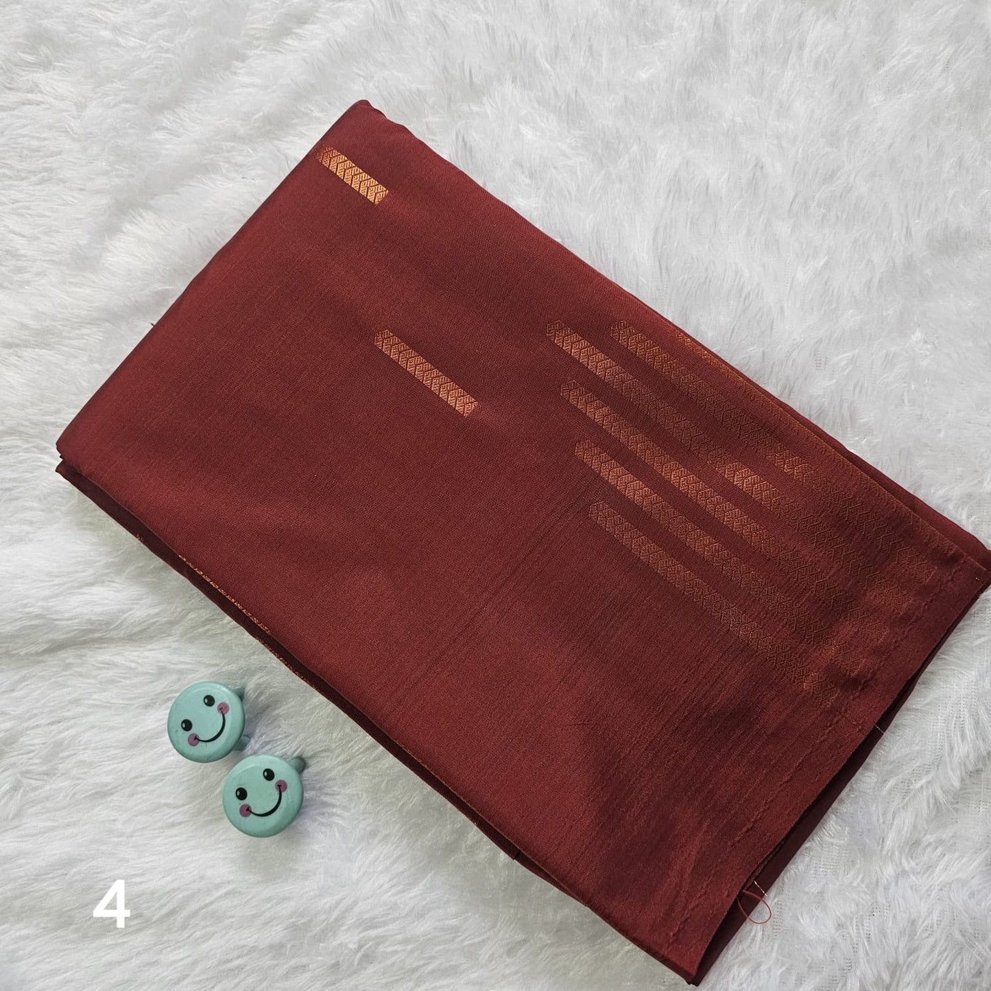 Arani pattu saree - copper weaves