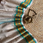 Soft Mul cotton saree - Teal