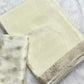 Soft viscous crushed chinon with zari border