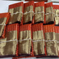 Premium semi Kanchipuram silk saree with 1000 buttas - Rust orange / coffee brown