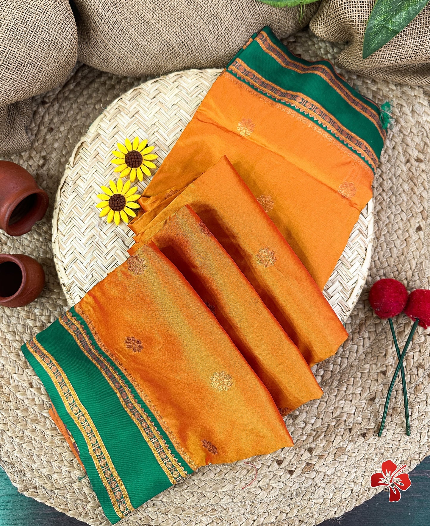 Premium kanchi semi silk saree
