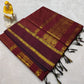 Arani silk cotton saree with checks